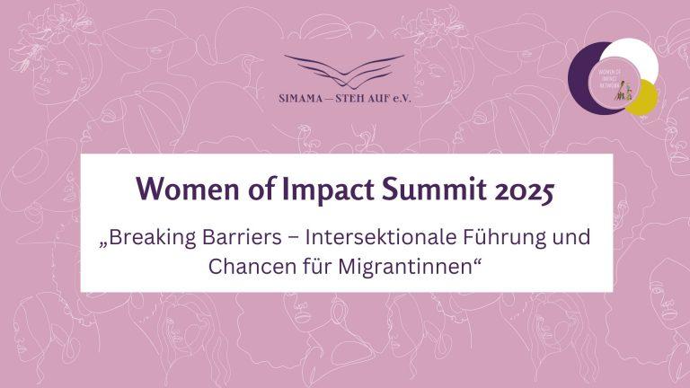 Pressemitteilung: Women of Impact Summit 2025